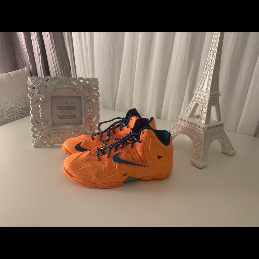 LeBron 11 Nike’s atomic orange